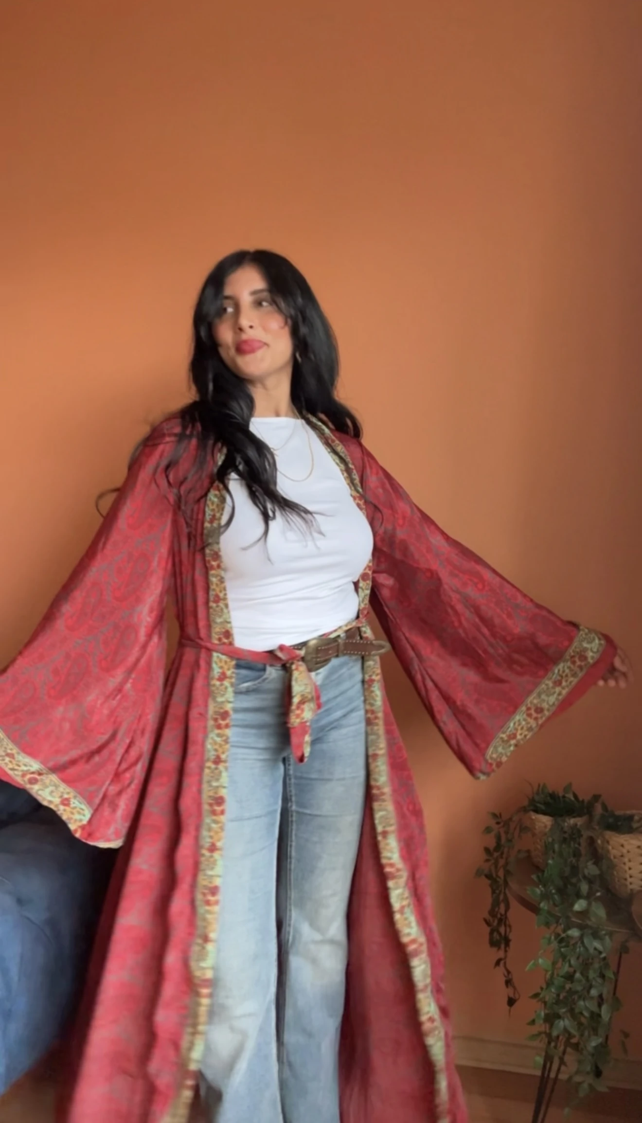 Kimono Kırmızı