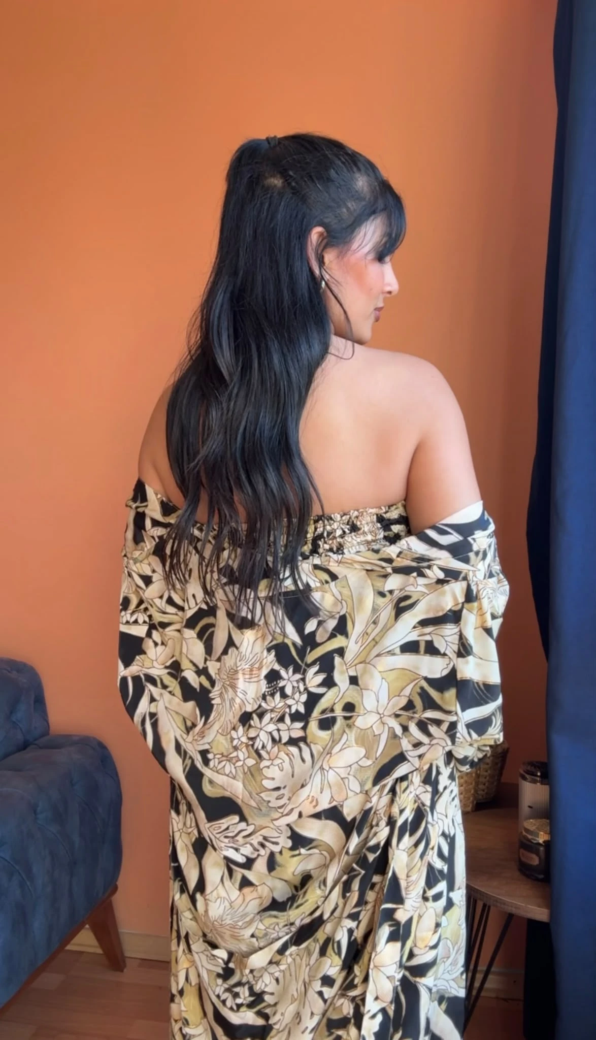 SİYAH Kimono Takım Kahve hover